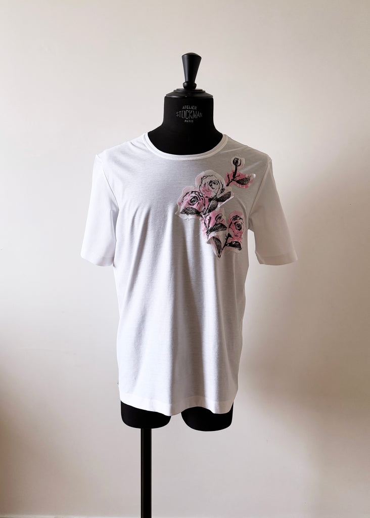 Sailor t-shirt - Roses patch - Private Sales 25